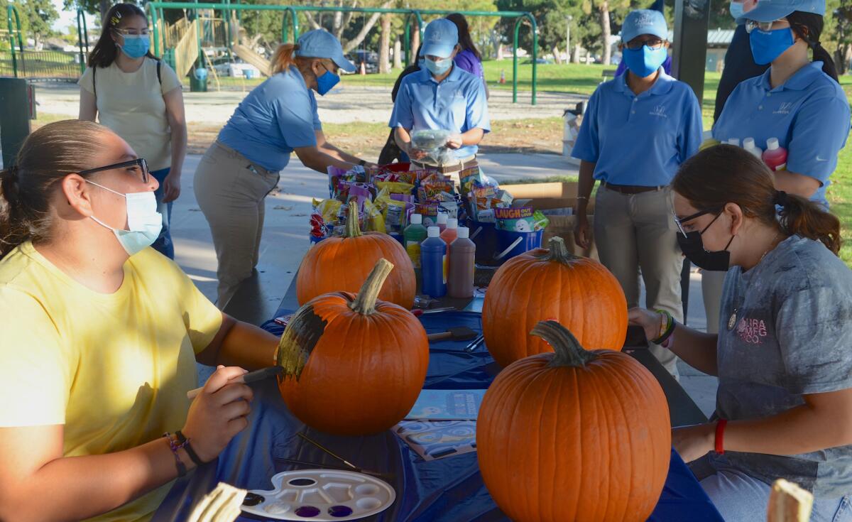 The Helpful Honda women hosted a Hondaween Celebration at Mile Square Park in Fountain Valley. 