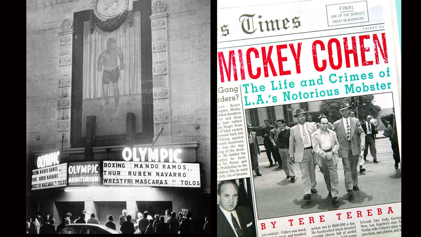 The Olympic Auditorium drew movie stars, sports celebrities and even crime bosses like Mickey Cohen.