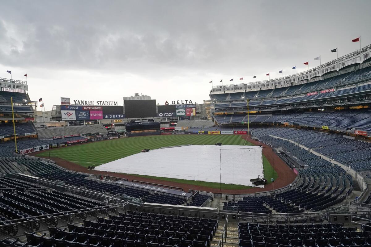 new york yankees, San Francisco Giants, MLB: Is the New York Yankees game  cancelled today? Rain delay update, expected start time and more