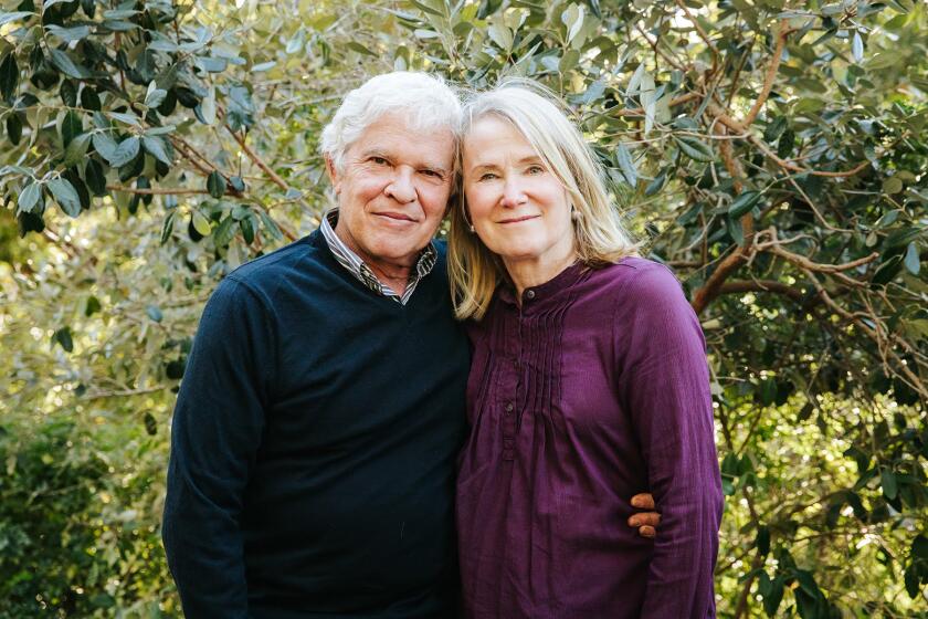 Family photograph of David Lehrer and his wife Ariella Lehrer.