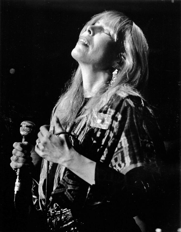 Joni Mitchell through the years