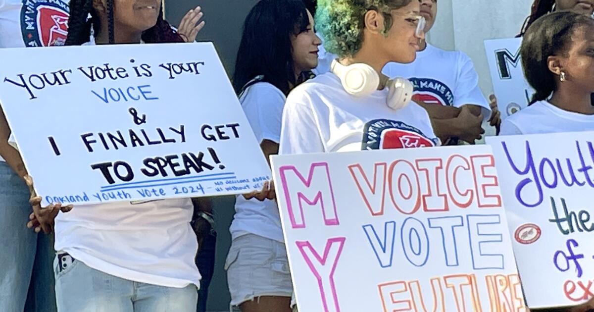 Teens 16 and 17 get to vote in Alameda County school board races Teens 16 and 17 get to vote in Alameda County school board races