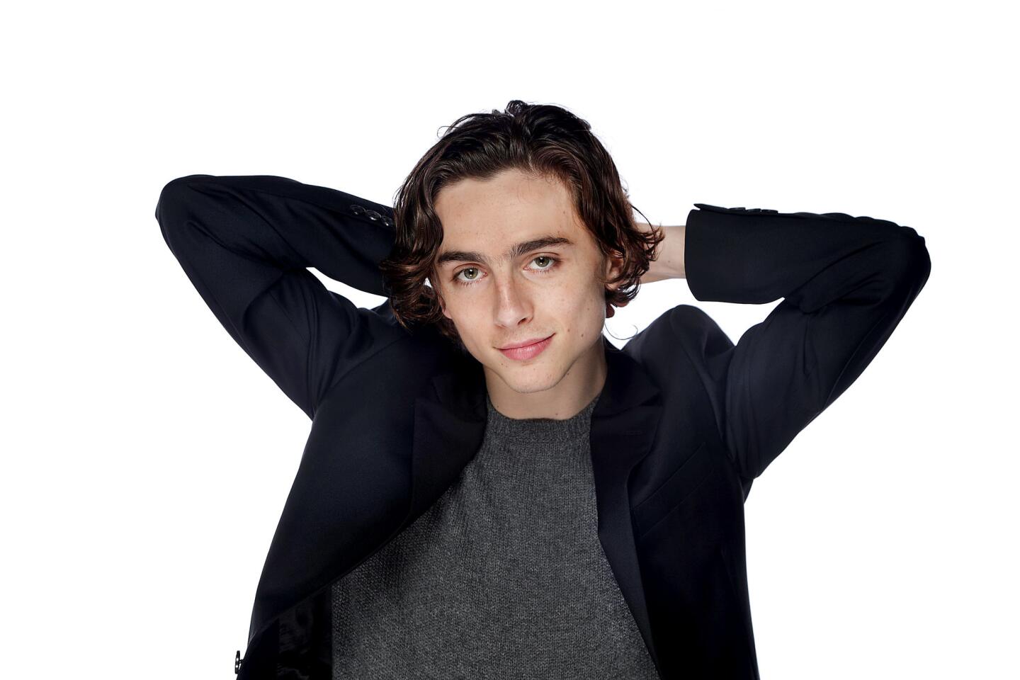 Timothee Chalamet, "Call Me By Your Name" Full coverage of the 2018 Oscar nominations