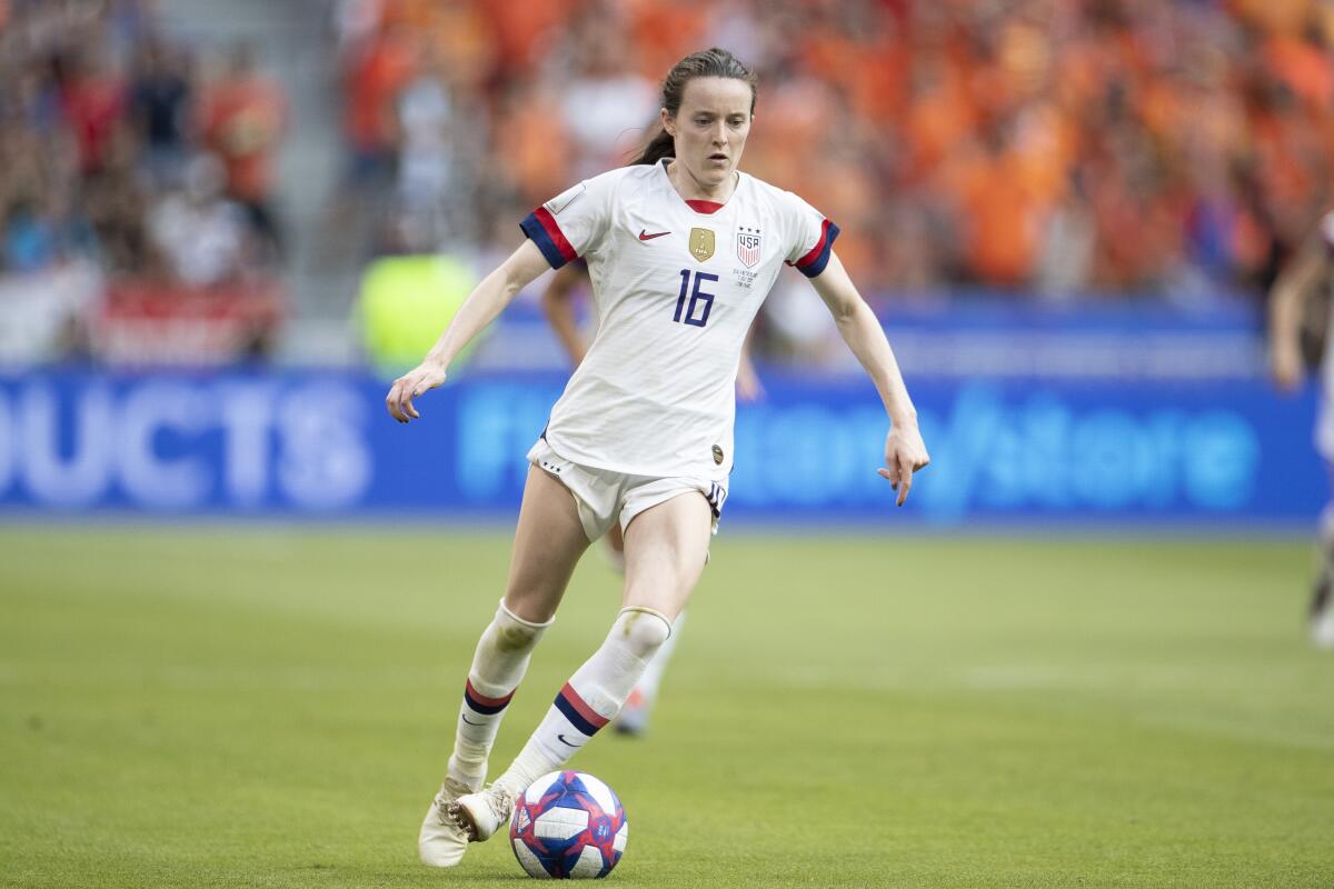 Rose Lavelle signed the lawsuit the women soccer players have filed against their federation seeking better treatment, but she has rarely spoken about it.