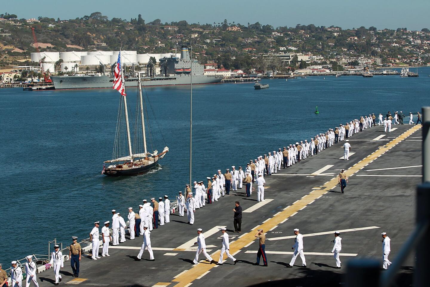 USS America makes San Diego home
