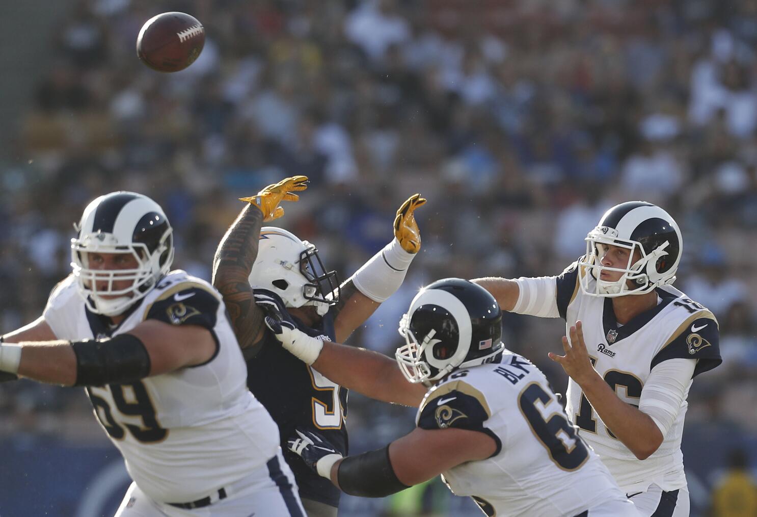 Rams' 2018 home schedule includes the Eagles, Vikings, Packers