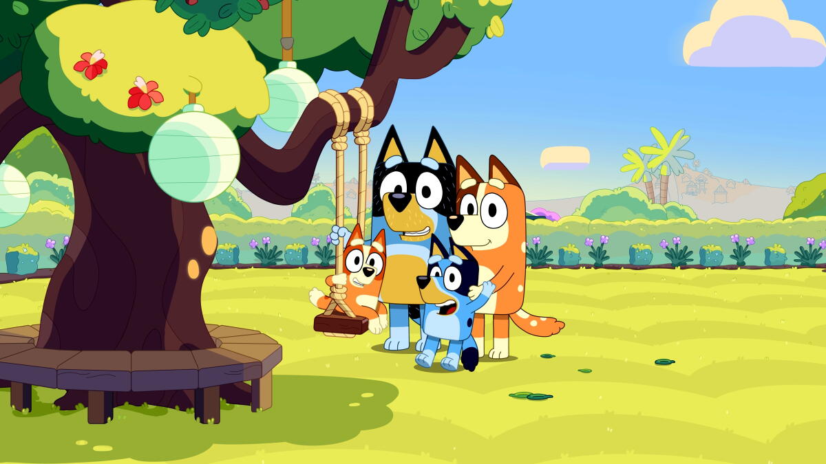 Bluey Tree 'Bluey' special 'The Sign': A behind-the-scenes look - Los Angeles Times
