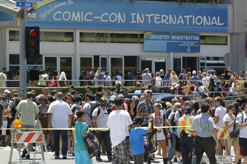 Comic-Con, held each July in the San Diego Convention Center, typically attracts more than 130,000 attendees. Tickets last year sold out within an hour.