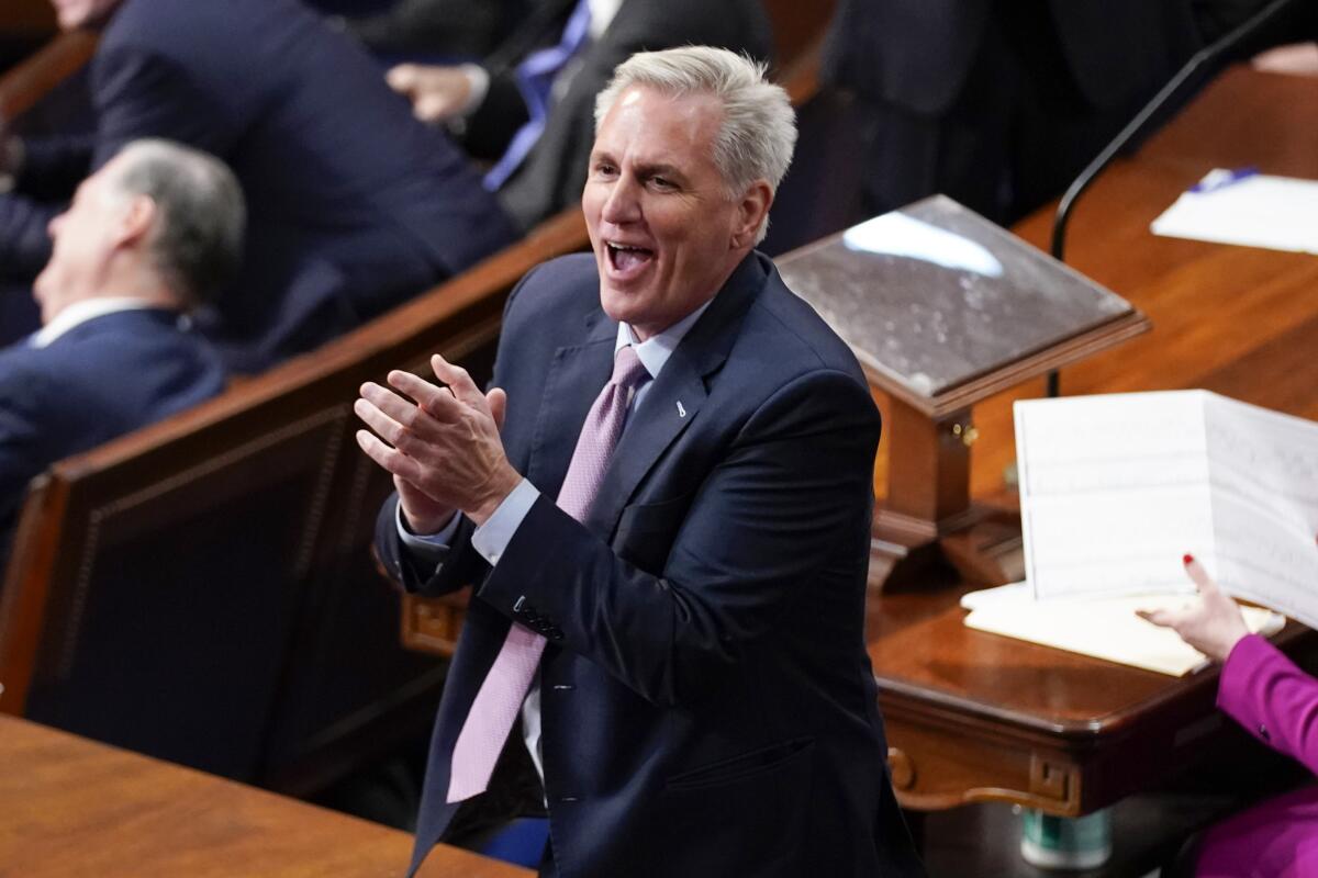 McCarthy becomes US House speaker, but with diminished power