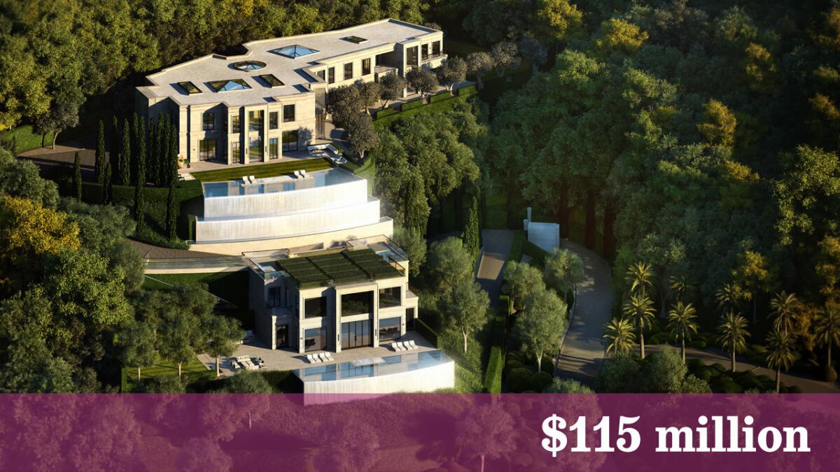 Rendering shows the first of three estates planned for Park Bel Air.