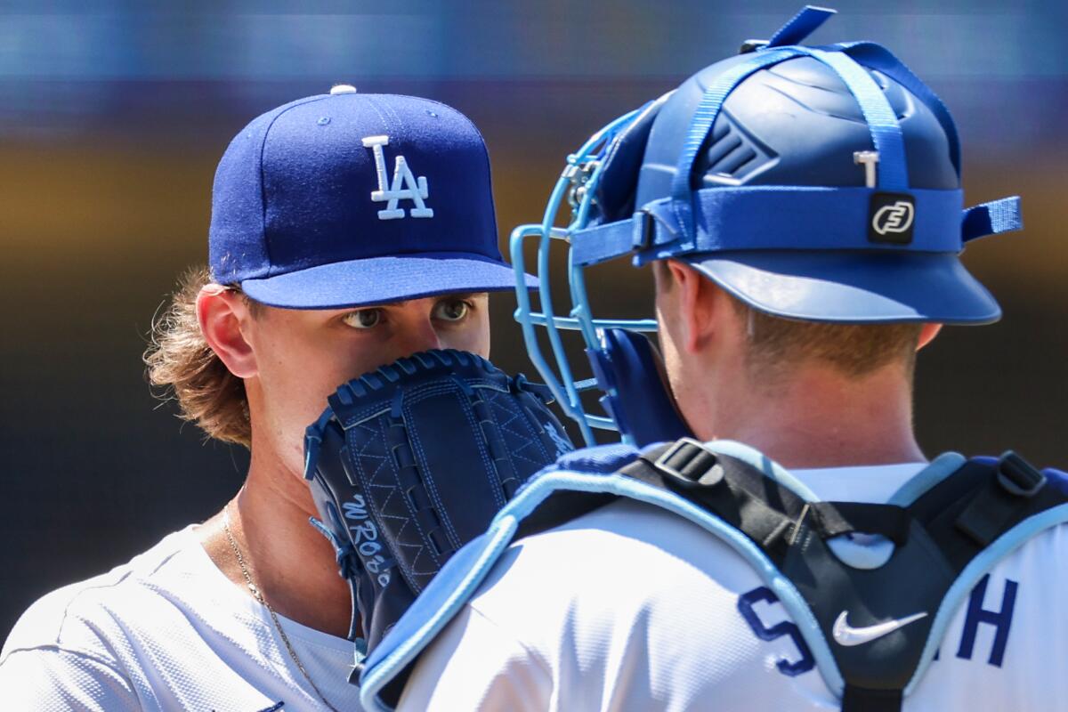 Justin Wrobleski solid in MLB debut as Dodgers lose to Brewers