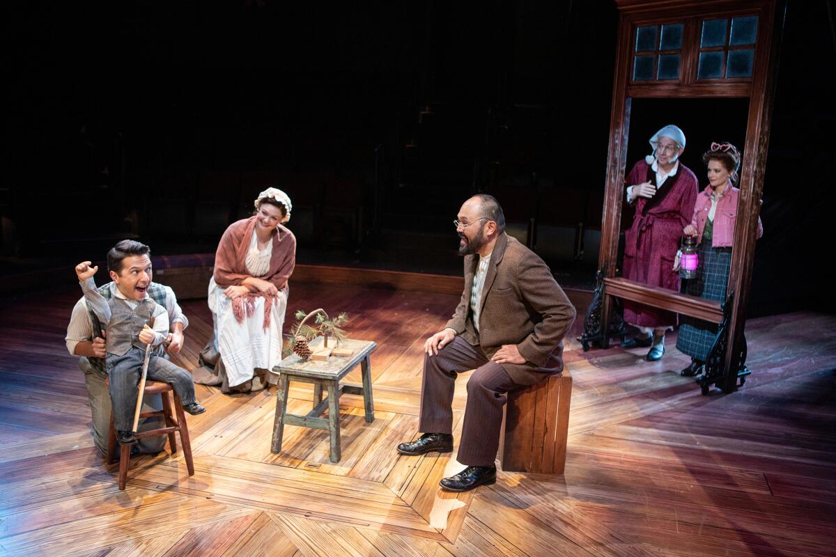 "Ebenezer Scrooge's BIG San Diego Christmas Show" at the Old Globe.
