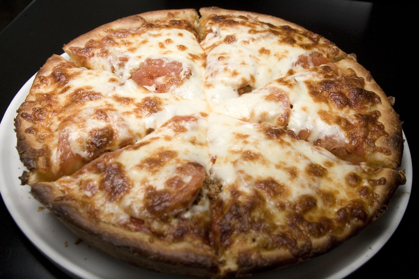 Prizzi's Adam's Special is made with ground beef, tomatoes, pepperoni and melted mozzarella. Prizzi's relocated from Hollywood to Burbank in August 2011. The restaurant and bar has been in business for the last 22 years and is family owned by Barry and Larry Willner.
