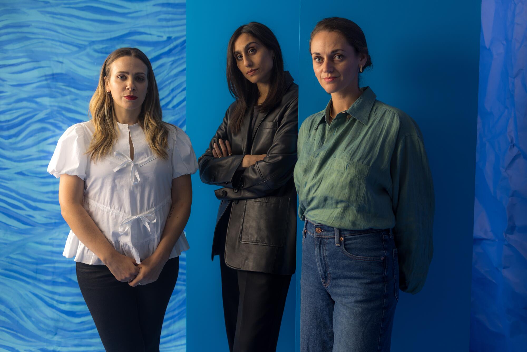 Lindsay Tapscott, Durga Chew-Bose and Katie Bird Nolan from the film Bonjour Tristesse" 