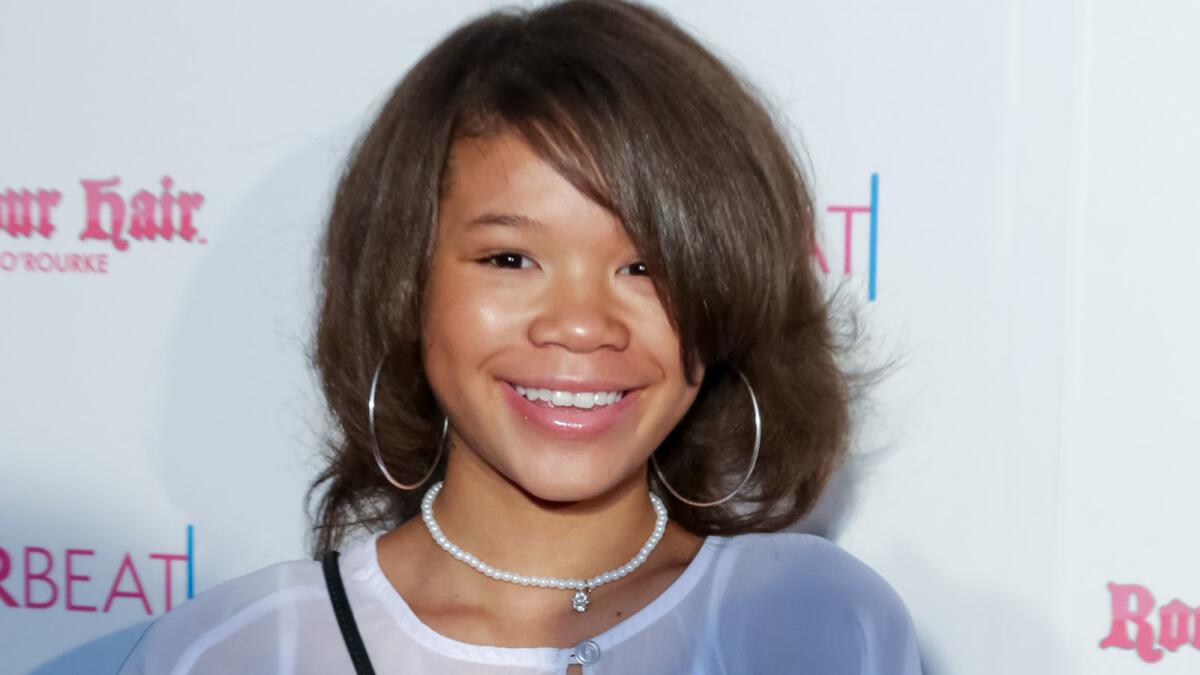 Storm Reid, 13, will play Meg Murry in the big-screen adaptation of "A Wrinkle in Time."