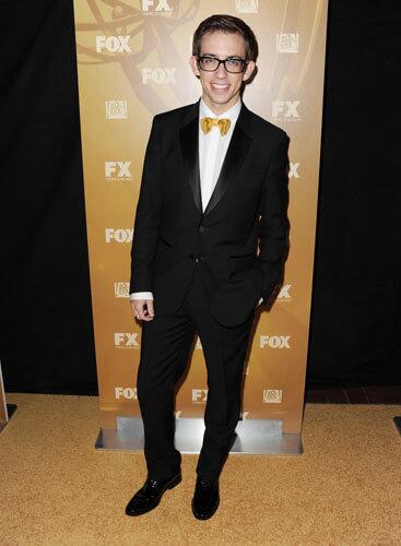 'Glee' actor Artie McHale attends the 2010 Emmy Awards.