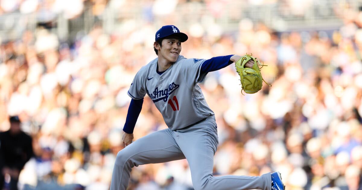Roki Sasaki a eu du mal au début et les Dodgers ont perdu contre les Padres