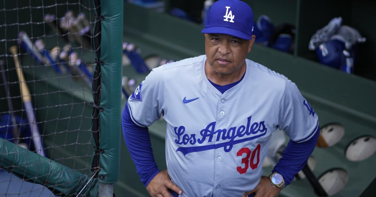 Lettres : les problèmes des Dodgers commencent avec le manager Dave Roberts