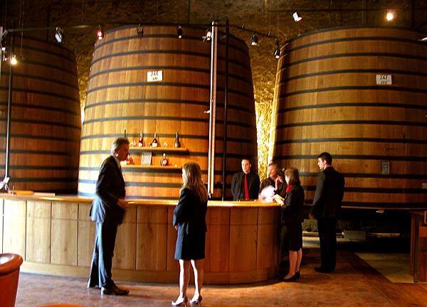 The village of Cognac, in western France, is the heart of the region that provides the world with the elegant spirit that bears its name. Here is the tasting room at Remy Martin, one of the major Cognac makers.