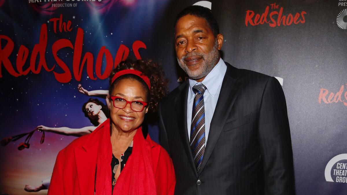 Debbie Allen and Norm Nixon at the Sept. 19 opening night performance of "The Red Shoes."