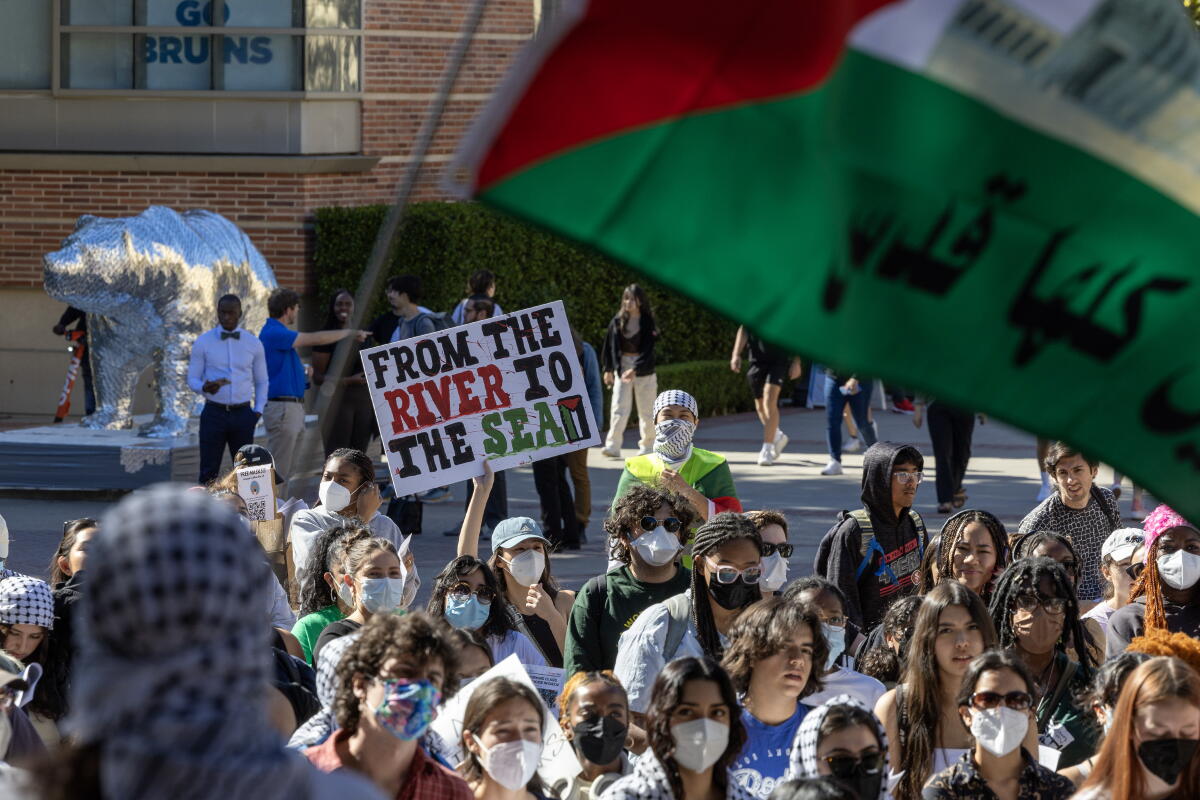 Student Intifada When do campus protests cross the line into antisemitism? - Los Angeles ...