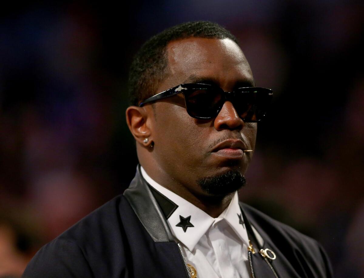 Sean Combs attends the 2014 NBA All-Star game at the Smoothie King Center on February 16, 2014 in New Orleans, Louisiana.
