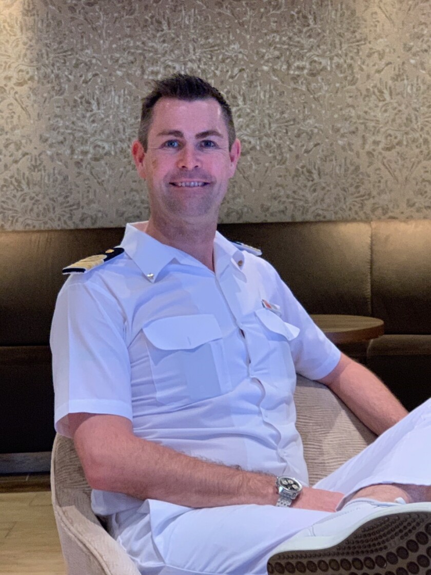 Amid coronavirus, cruise ships idle away off SoCal coast 2 Lars Juel is hotel director on Carnival Panorama, docked in Long Beach during the outbreak.