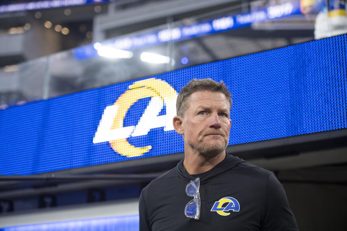 Rams general manager Les Snead