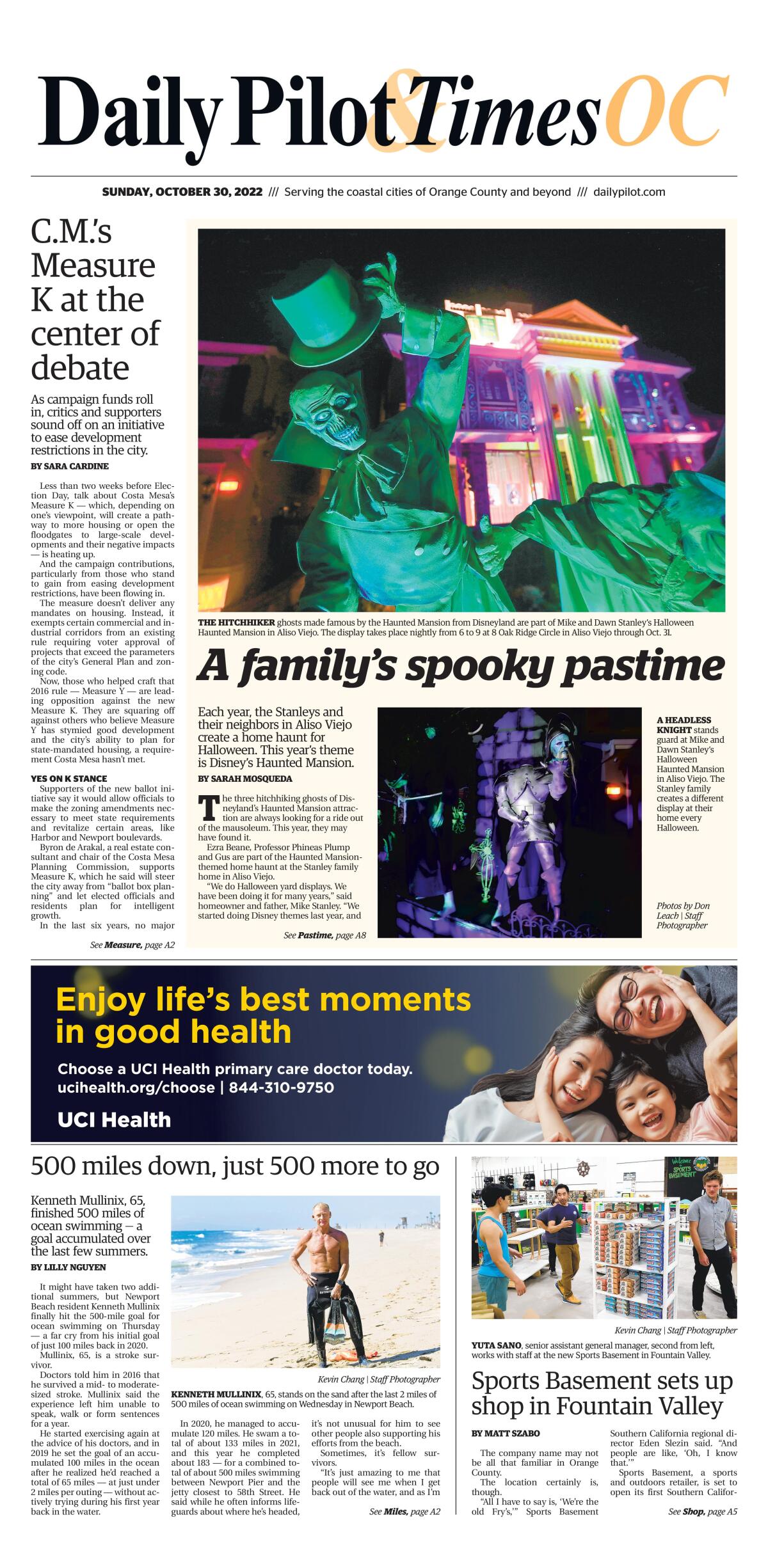 Oct. 30, 2022 Daily Pilot & TimesOC e-newspaper