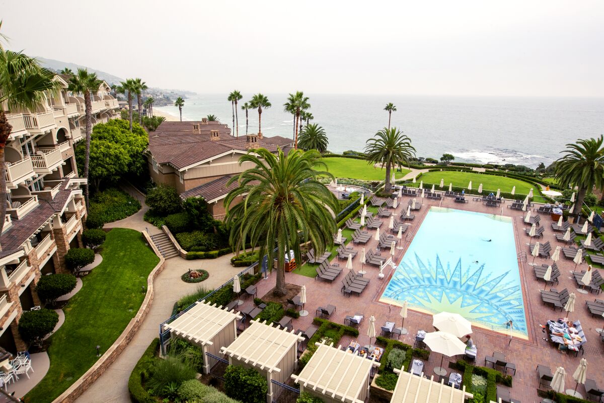 The Montage Laguna Beach, a 260-room resort, is reportedly up for sale.
