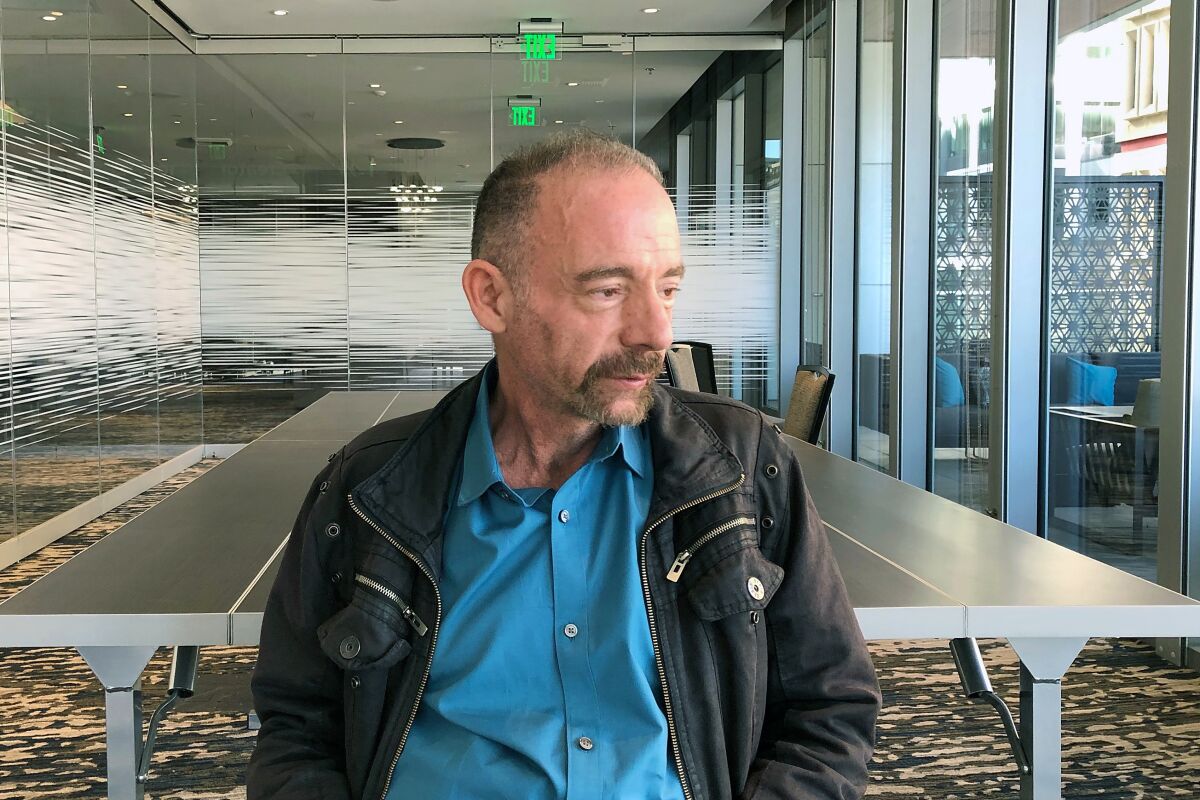 Timothy Ray Brown in Seattle in March 2019