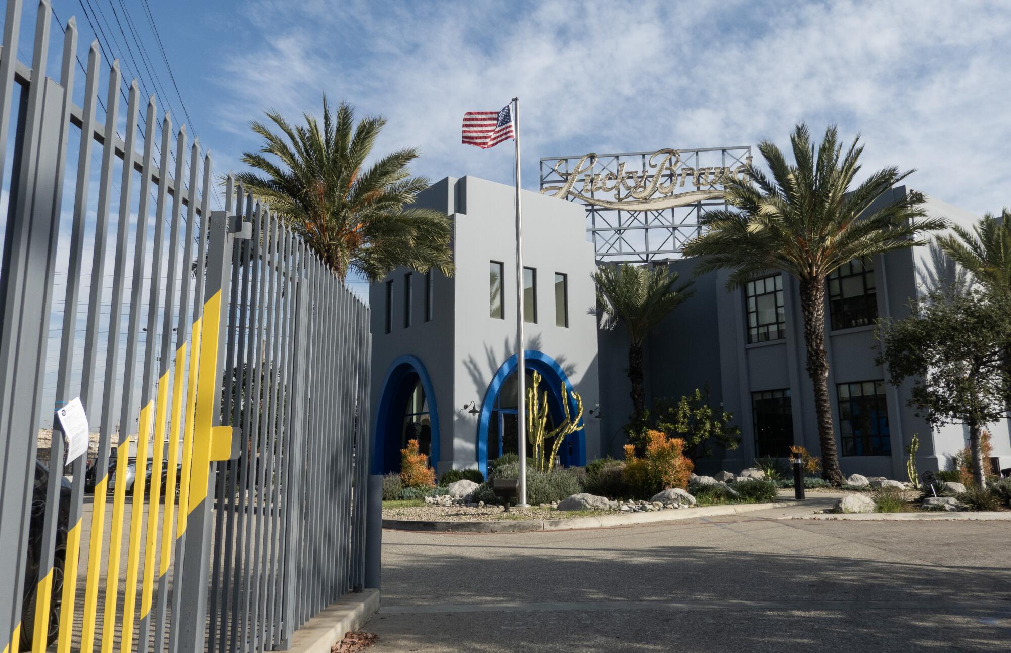 The DTLA Law Group building at the former Lucky Brand headquarters