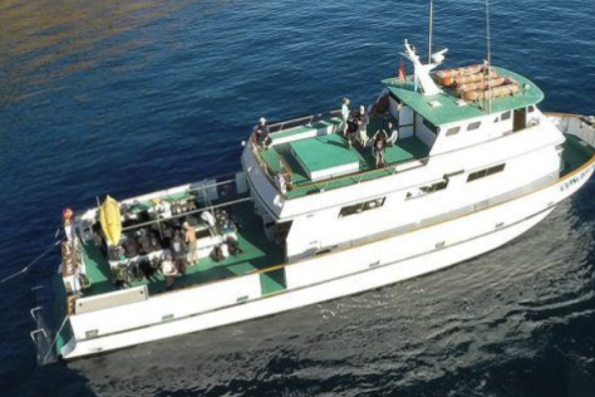 Conception, the boat that caught fire off Channel Islands.