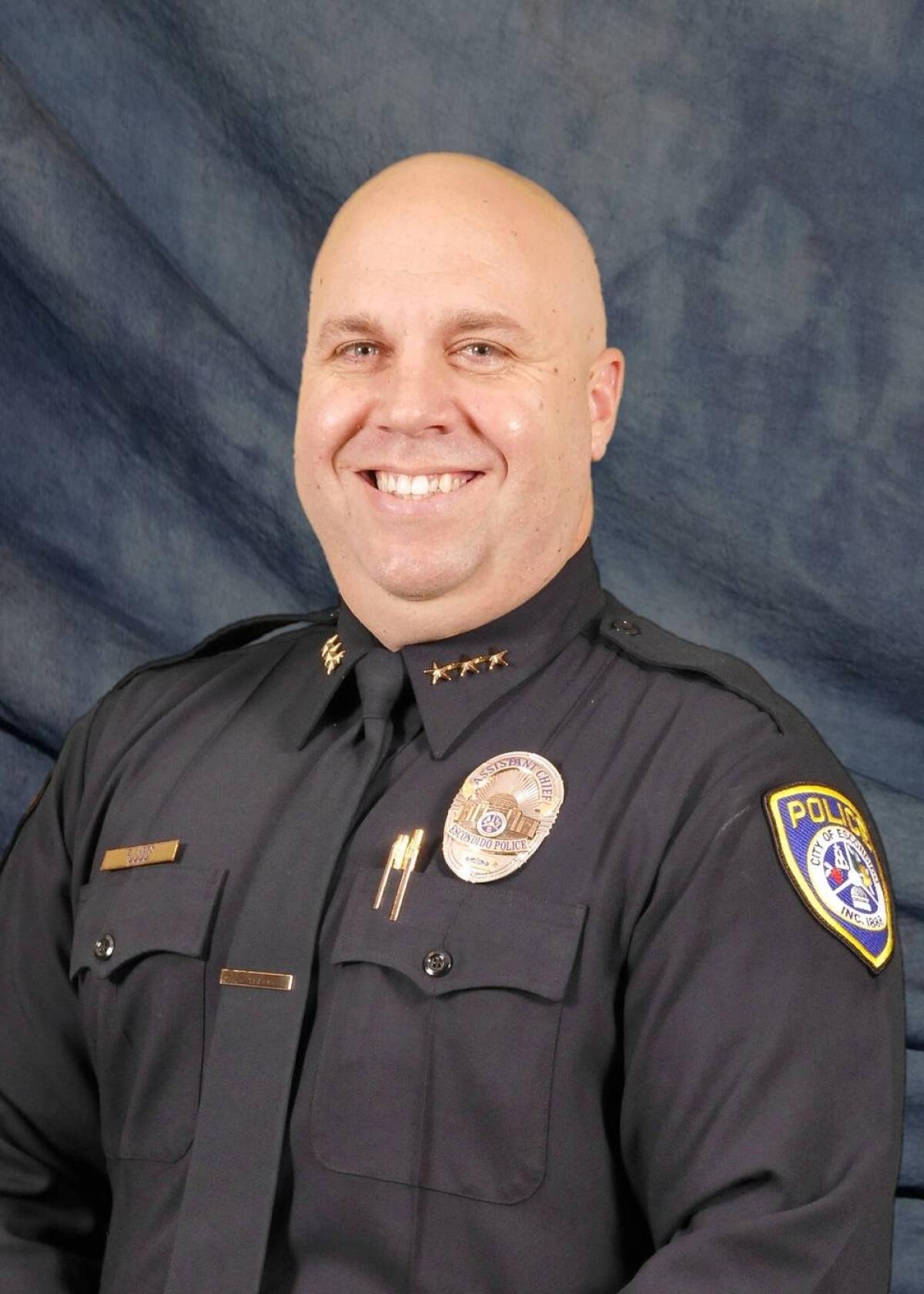 Escondido Police Chief Ed Varso