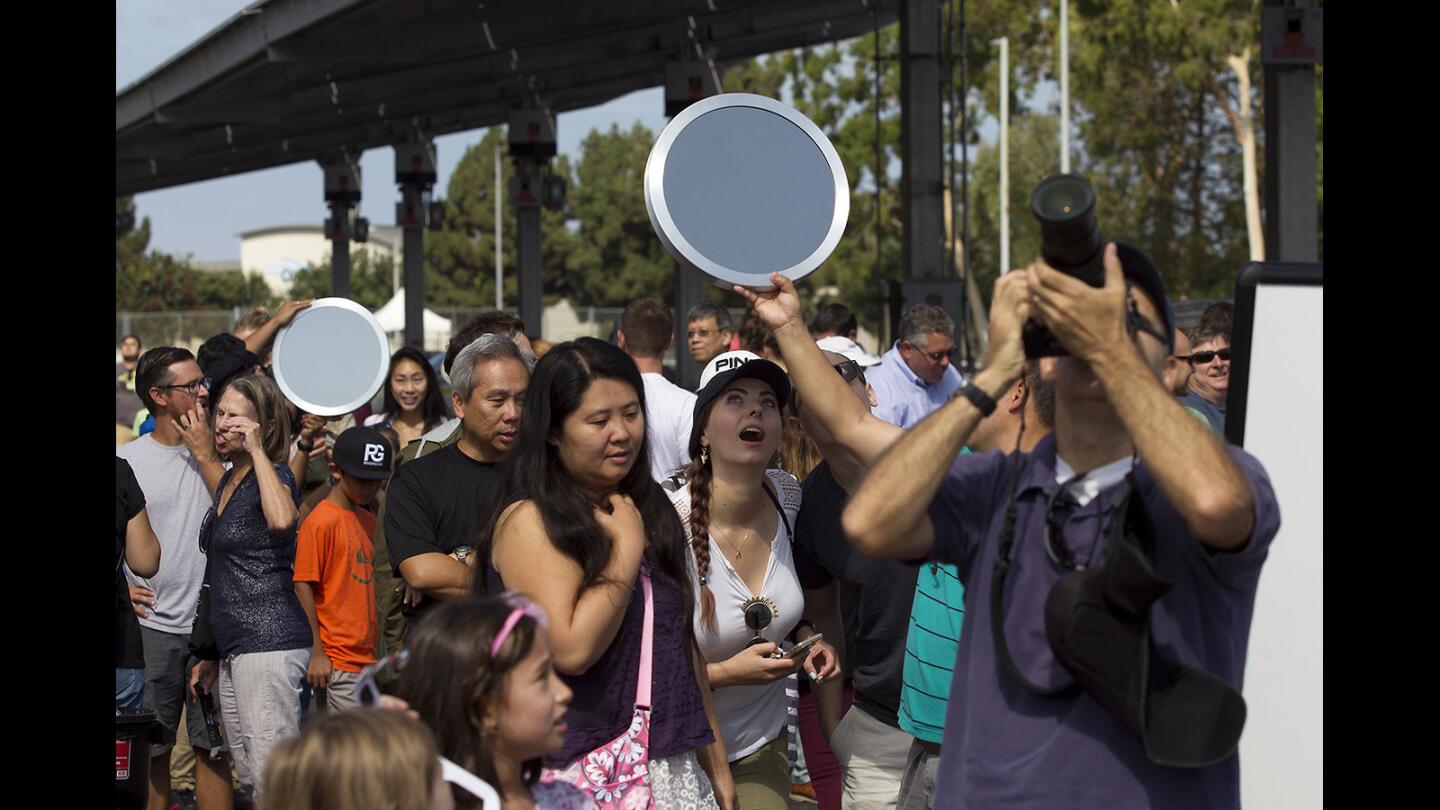 Solar Eclipse Draws Hundreds to OCC Astronomy View Party