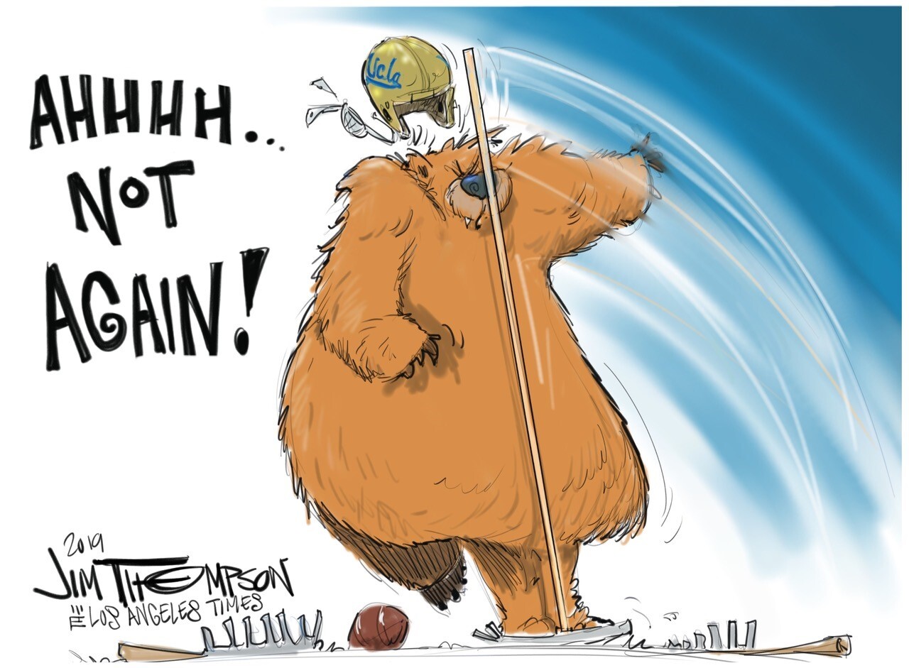 Letters Chips Are Already Down For Ucla Fans Los Angeles Times