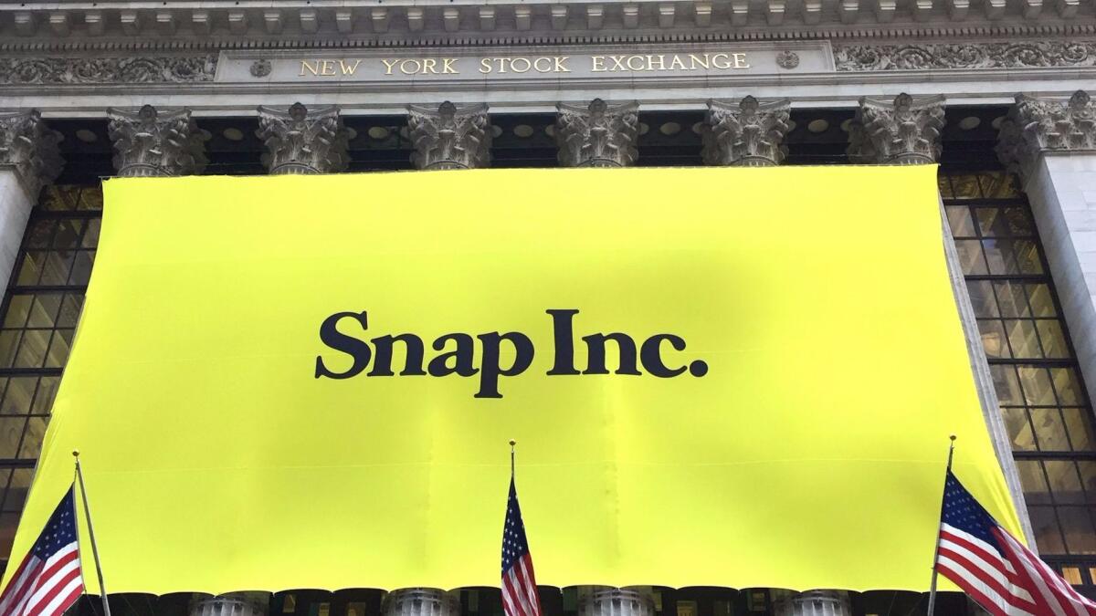 There were winners and losers in Snap Inc.'s debut on Wall Street.