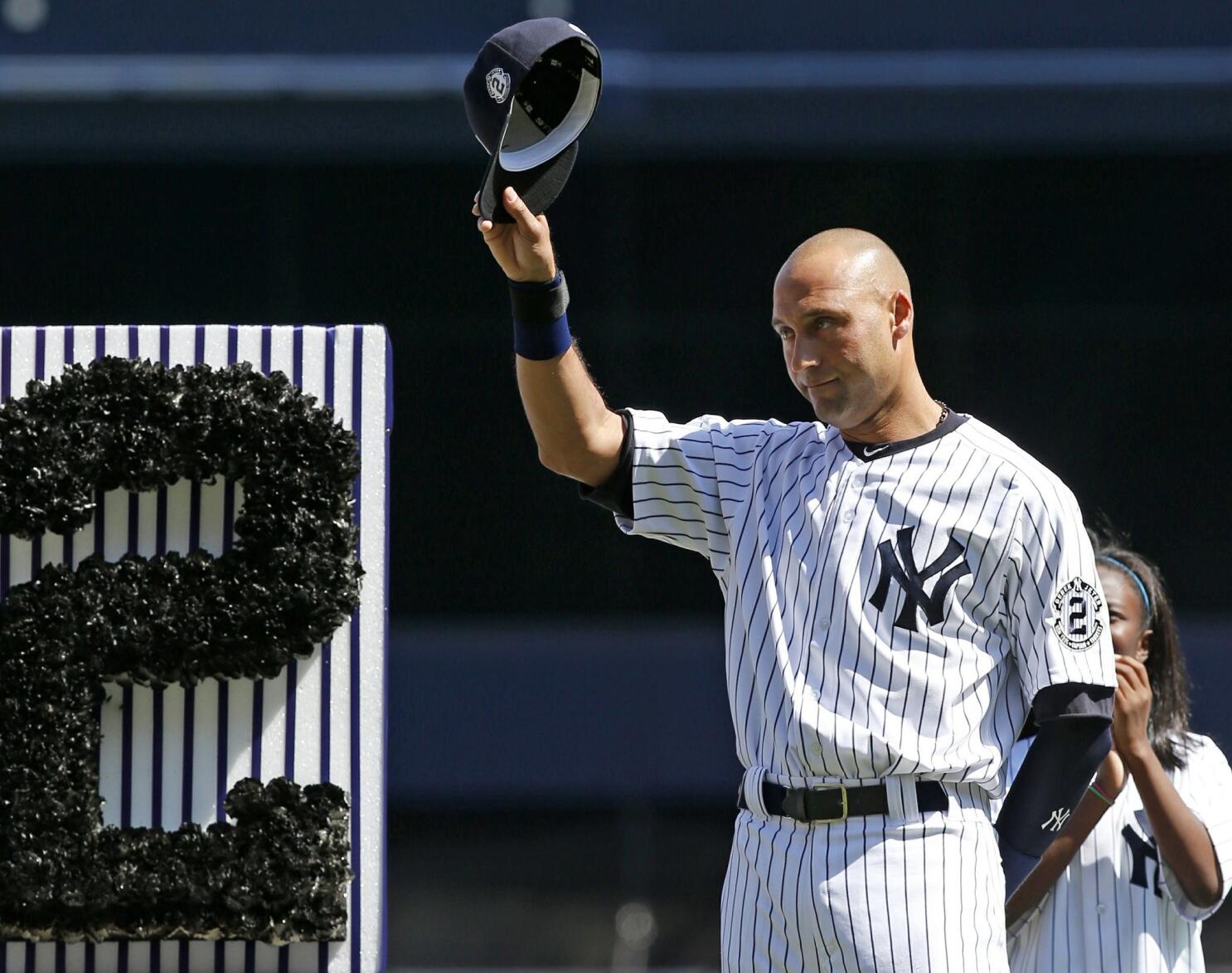 Derek Jeter drops message for Paul O'Neill after Yankees retire his number