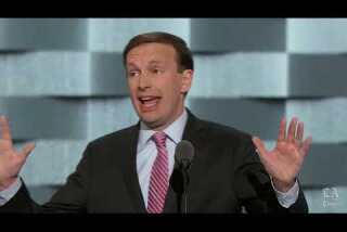 Sen. Chris Murphy pleas for gun control at the Democratic National Convention