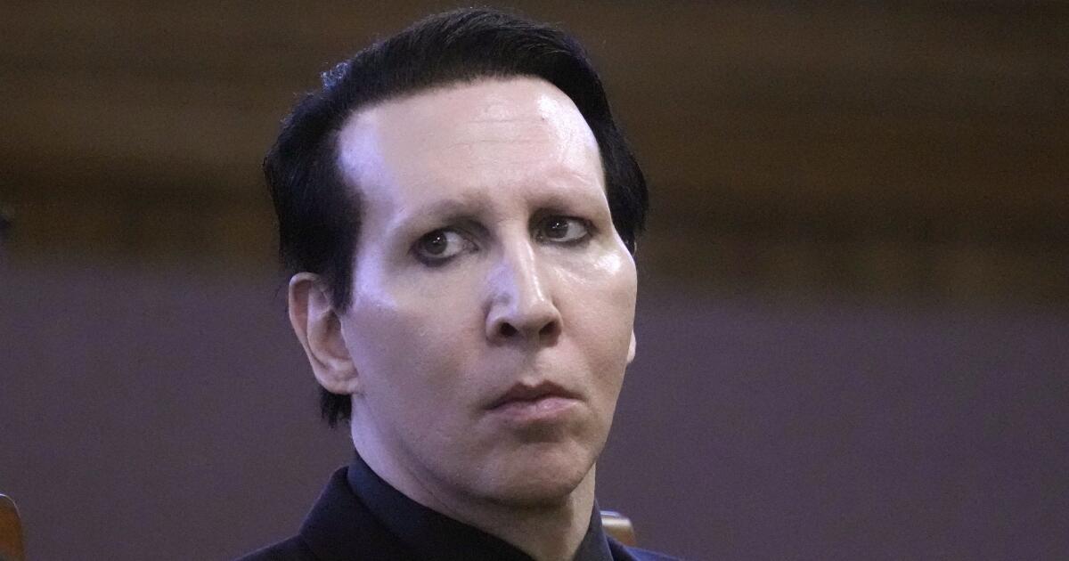 L.A. County D.A. will not charge Marilyn Manson in rape, domestic violence cases