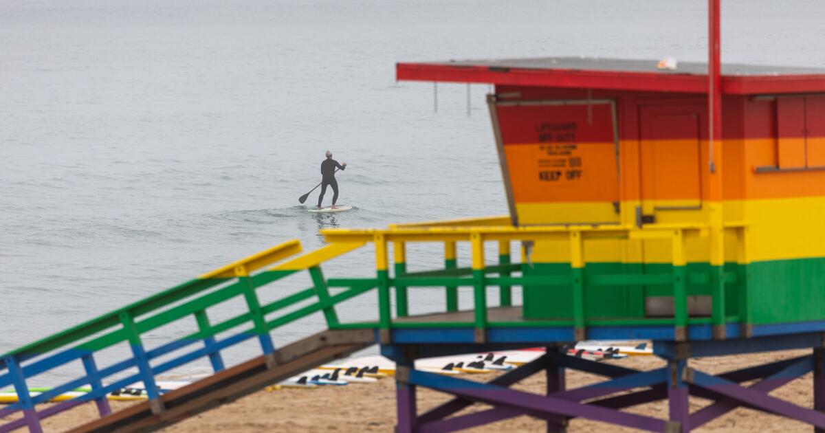 Scattered rain showers to continue in L.A. area through Sunday afternoon