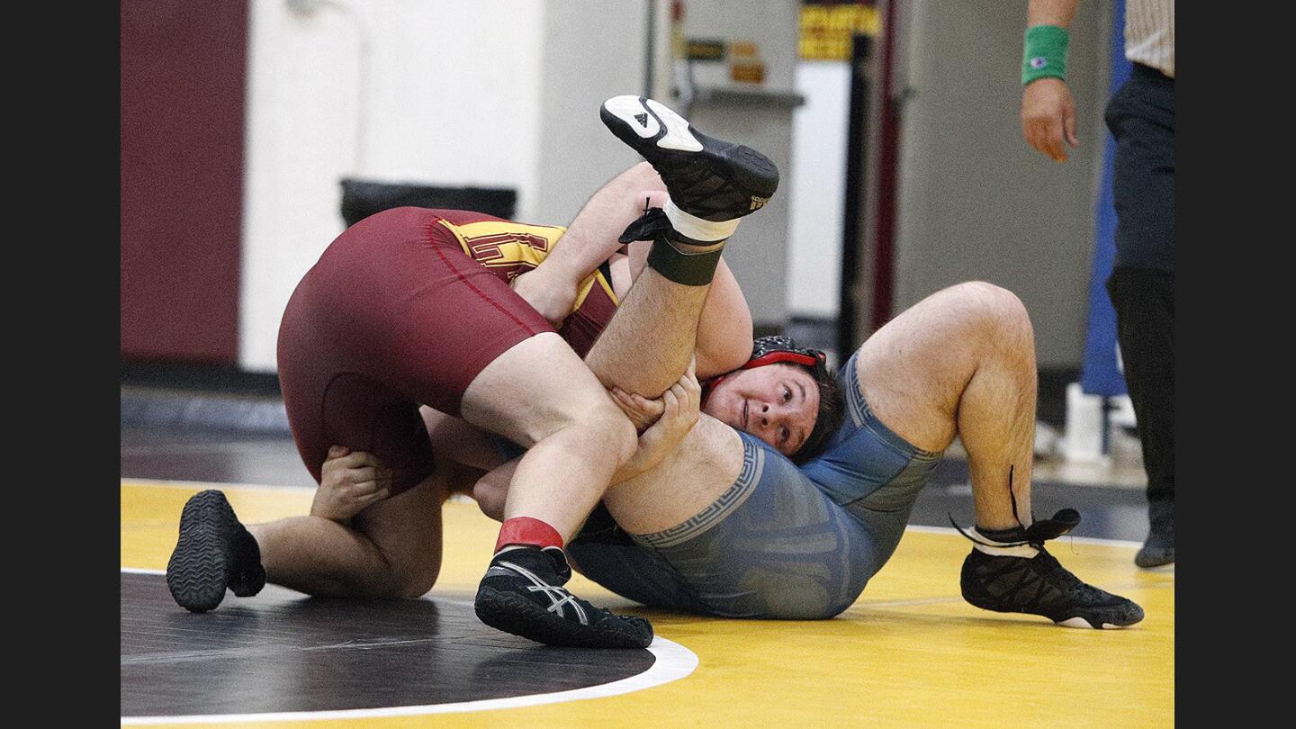 Photo Gallery: La Canada vs. San Marino in Rio Hondo wrestling season opener