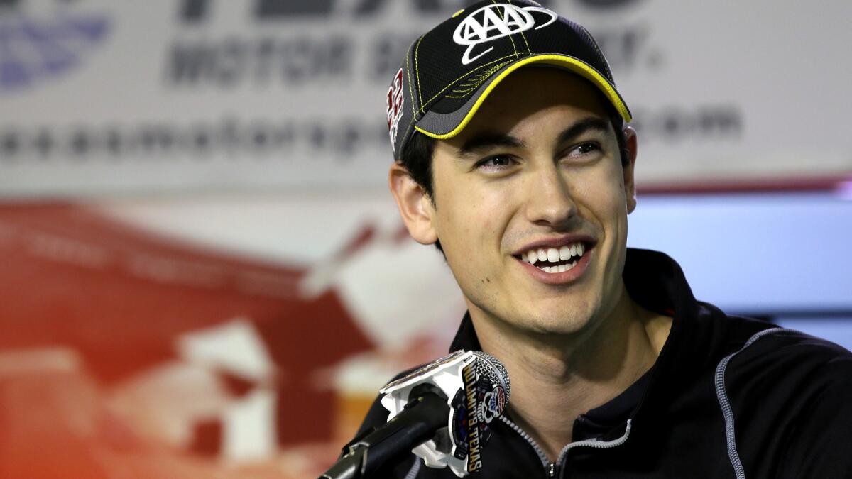 NASCAR driver Joey Logano says his feud with Matt Kenseth is in a 'neutral spot' but the Sprint Cup Series is just about to get into gear.