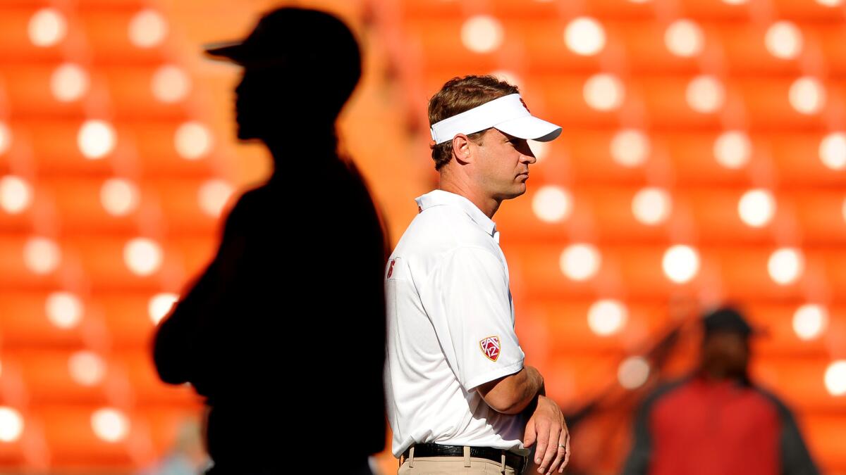 When Penn State's players were eligible to be recruited in the wake of NCAA sanctions, then-USC coach Lane Kiffin was at the ready.