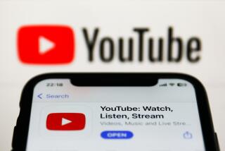 YouTube on App Store displayed on a phone screen and YouTube logo displayed on a screen in the background are seen in this illustration photo taken in Krakow, Poland on Auguust 13, 2023. (Photo by Jakub Porzycki/NurPhoto via Getty Images)