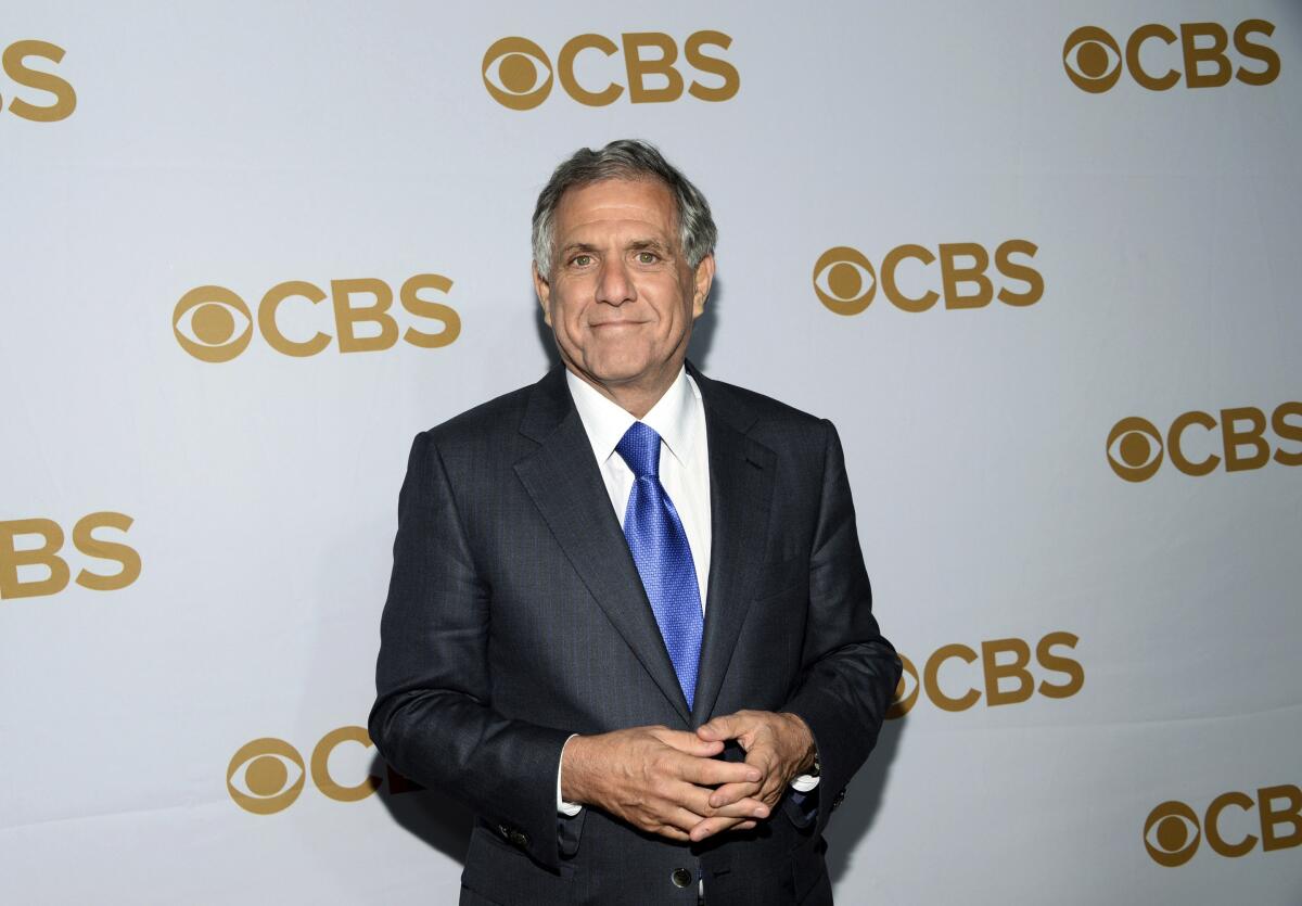 Former CBS Chief Executive Leslie Moonves.
