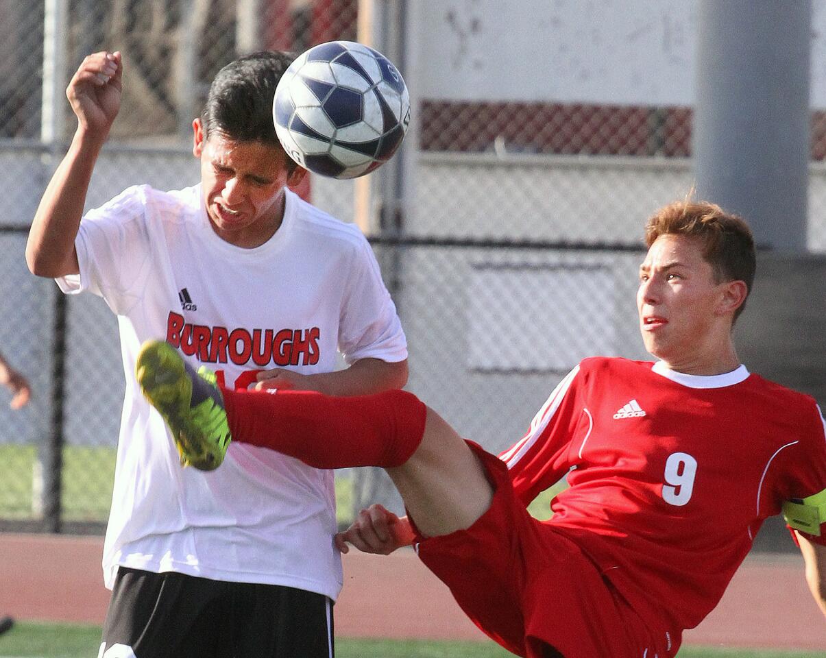 Photo Gallery: Burroughs vs. Katella first round CIF boys soccer playoff