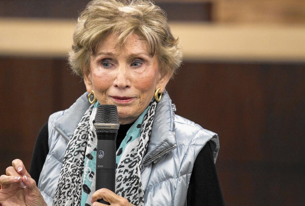 Edith Eva Eger, 88, was a teenager in Hungary when she and her family were sent to the Auschwitz concentration camp in Nazi-occupied Poland. Both her parents were killed in gas chambers, she said.