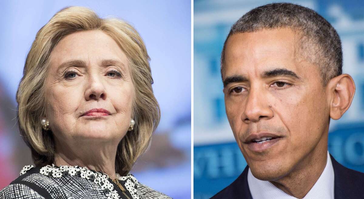 President Obama has weathered recent criticism of his foreign policy by his former Secretary of State Hillary Rodham Clinton.