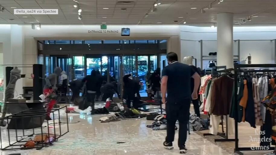 Editorial: L.A.'s smash-and-grab robberies are not caused by criminal ...